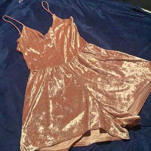 Velvet Rose Short Romper